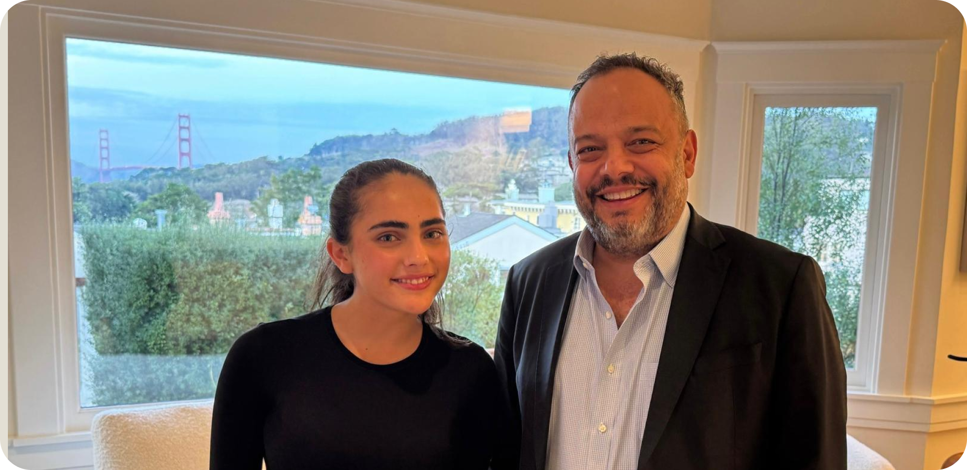 With Dr. Tal Becker, Architect, Author, and Negotiator of the Abraham Accords. Former Legal Adviser for Israeli Ministry of Foreign Affairs and Senior member of the Israeli Peace Negotiation team. San Francisco 2024.